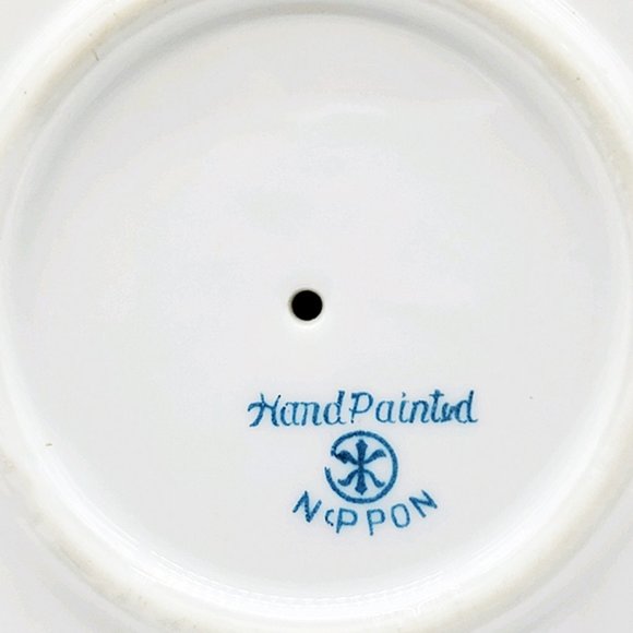 Antique Nippon 2 Tier Plate Hors d'Oeuvres ChipDip - Picture 5 of 5